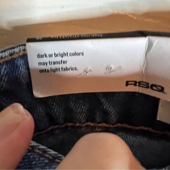 NWT RSQ Distressed Button Fly Jeans, Size 29. - Picture 3 of 7